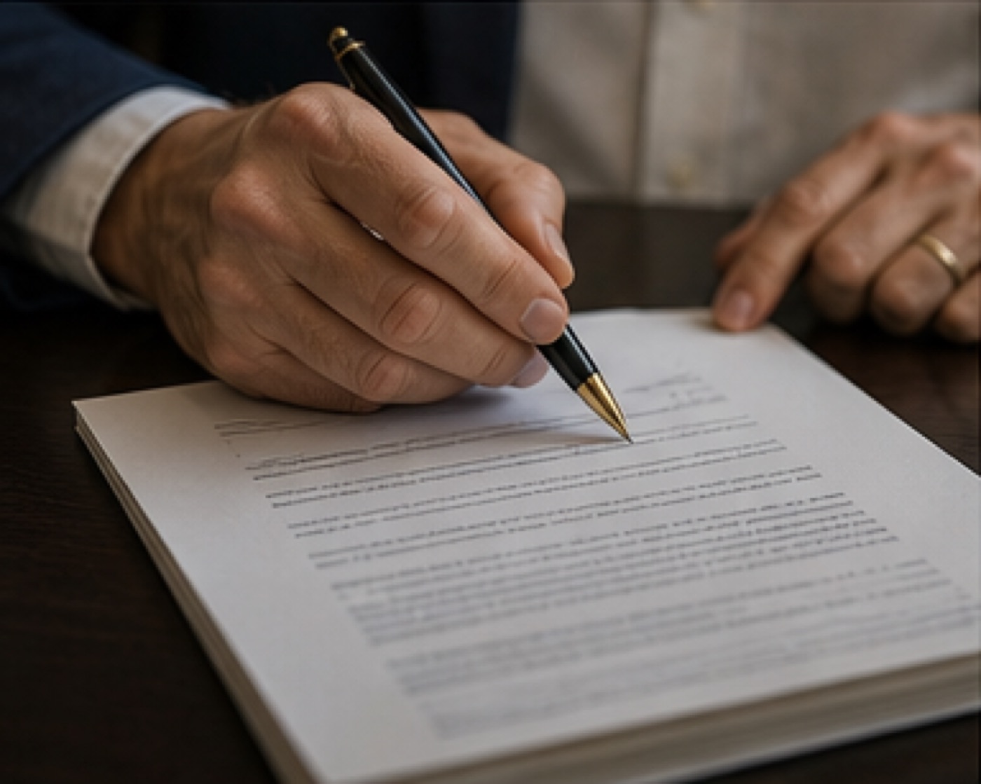 Signing an Oklahoma estate planning document